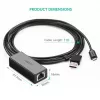 Tinklo adapteris Ugreen 30985 Ethernet laidinis USB