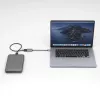 USB kabelis Marmitek 08375 0,15 m USB 3.2 Gen 1 USB-C USB-A juodas sidabrinis