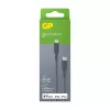 Laidas GP Batteries CL1P 1 m pilkas Lightning USB C