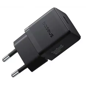 Įkroviklis Baseus Palm Universal Black AC, 30 W, USB-C PD, vidaus patalpoms, universali suderinamumas