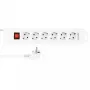 Prailginimo laidas REV 14612113 2,4 m 6 lizdų vidaus naudojimui baltas