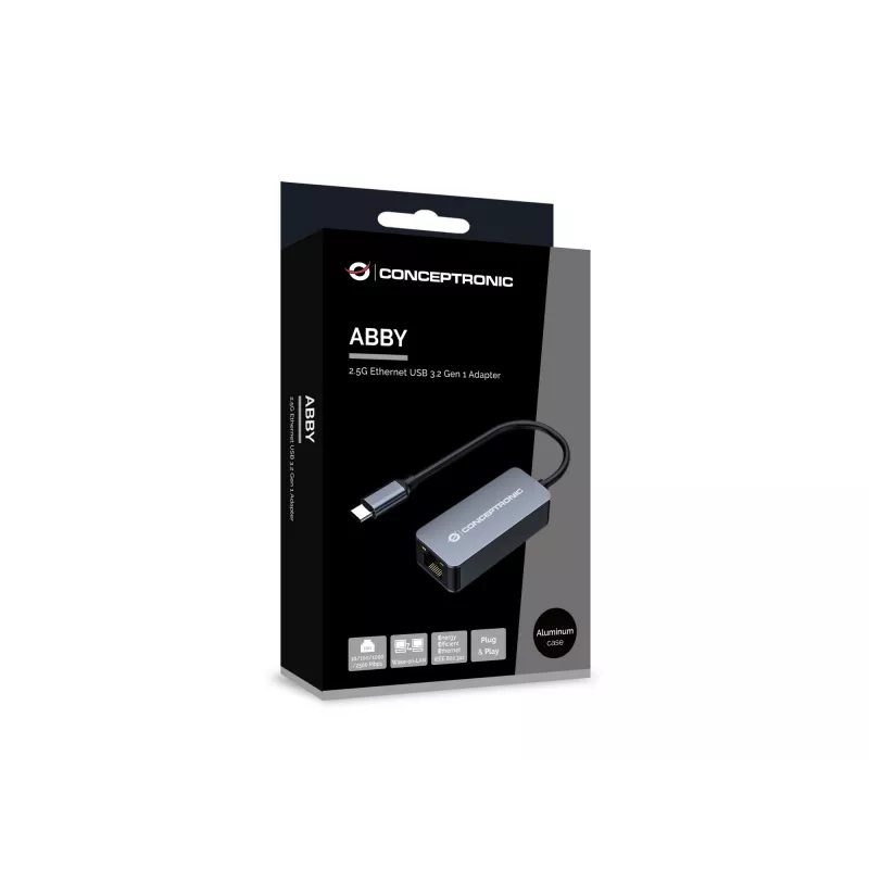 Conceptronic ABBY12GC tinklo plokštė, Ethernet 2500 Mbit/s