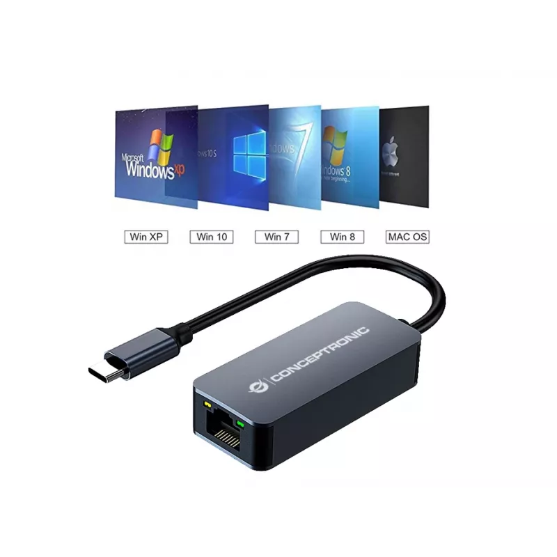 Conceptronic ABBY12GC tinklo plokštė, Ethernet 2500 Mbit/s