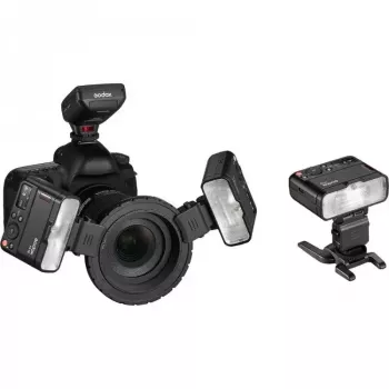 Makro blykstė Godox MF12, 12 W, 1,7 s įkrovimo laikas
