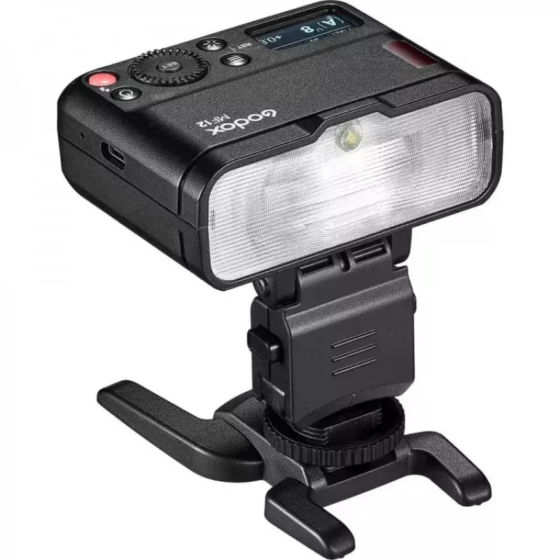 Makro blykstė Godox MF12, 12 W, 1,7 s įkrovimo laikas