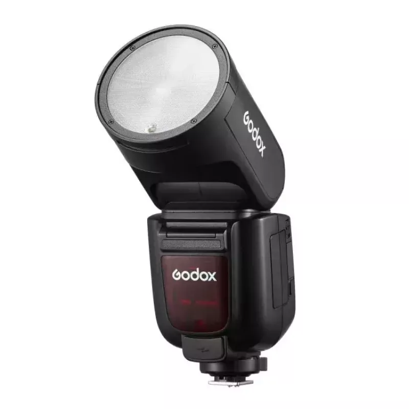 Godox V1Pro TTL Li-ion apvalios galvos blykstė Fuji 1,5s paruošimo laikas