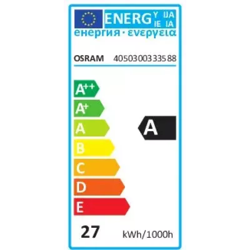 Liuminescencinė lemputė Osram Dulux F 24 W 2G10 šalta balta 1700 lm
