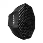 Softbox Godox SB-FW140 juodas nailoninis su difuzoriais ir korių grotelėmis