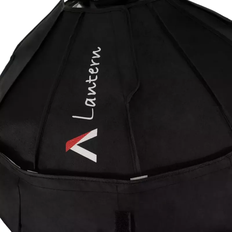 Aputure Lantern 90 juodai balta 90 cm difuzijos gaubtas su spyruokliniu narveliu