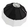 Aputure Lantern 90 juodai balta 90 cm difuzijos gaubtas su spyruokliniu narveliu