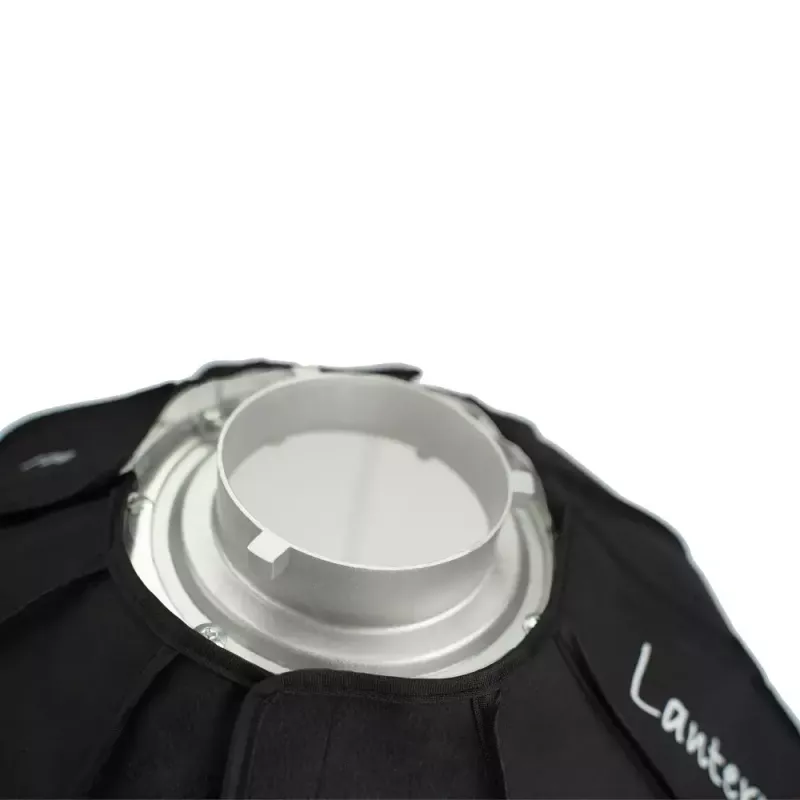 Aputure Lantern 90 juodai balta 90 cm difuzijos gaubtas su spyruokliniu narveliu