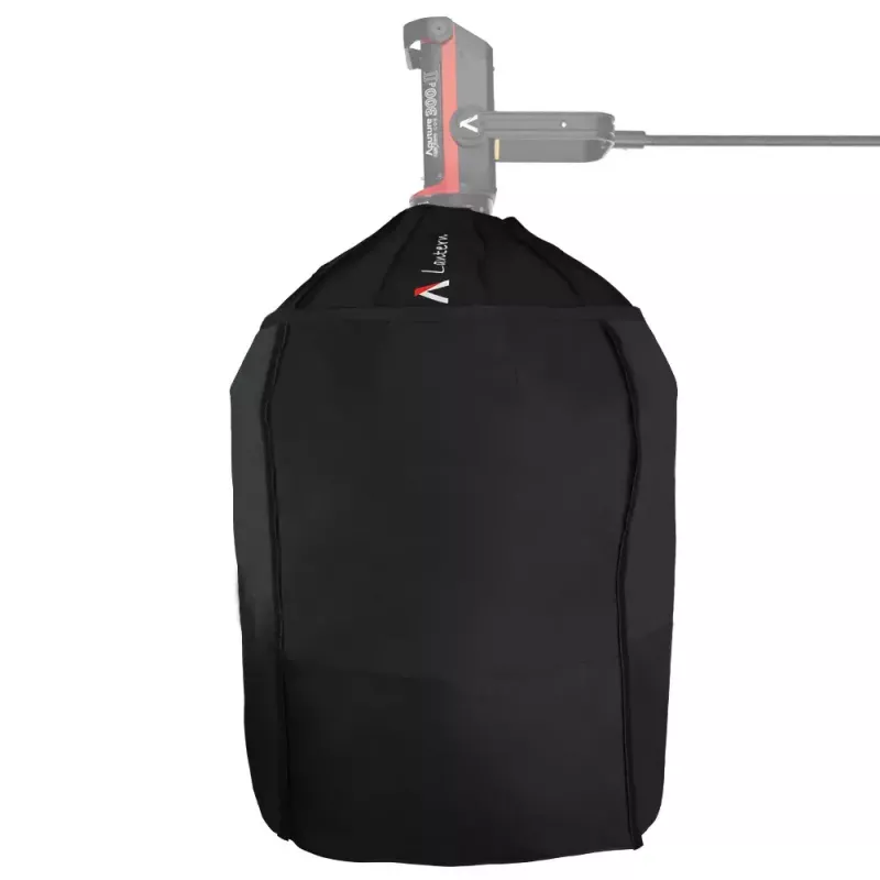 Aputure Lantern 90 juodai balta 90 cm difuzijos gaubtas su spyruokliniu narveliu