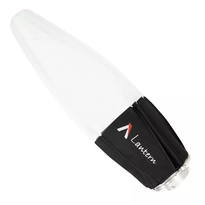 Aputure Lantern 90 juodai balta 90 cm difuzijos gaubtas su spyruokliniu narveliu