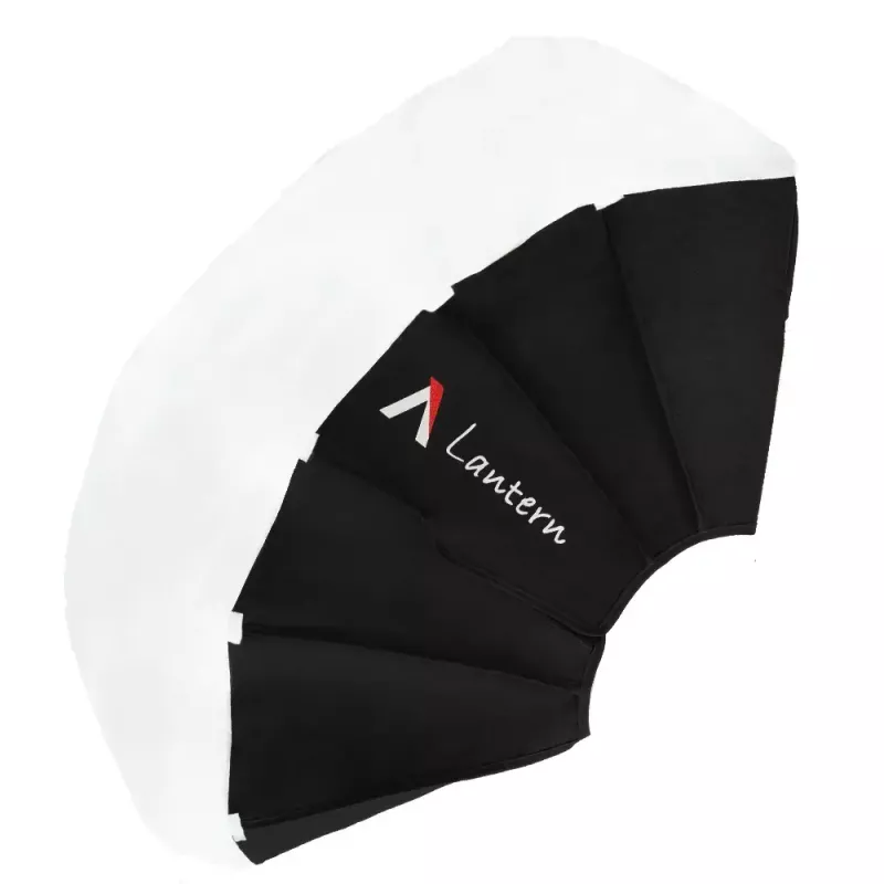 Aputure Lantern 90 juodai balta 90 cm difuzijos gaubtas su spyruokliniu narveliu