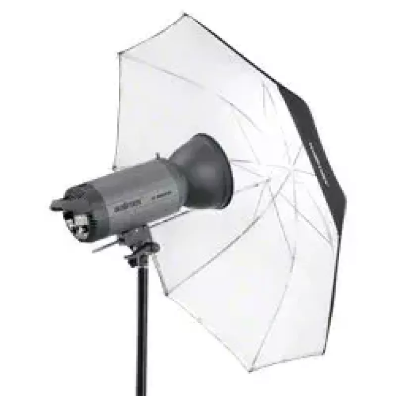 Fotografinis skėtis Walimex 17655 Juodas Baltas 109 cm 395 g