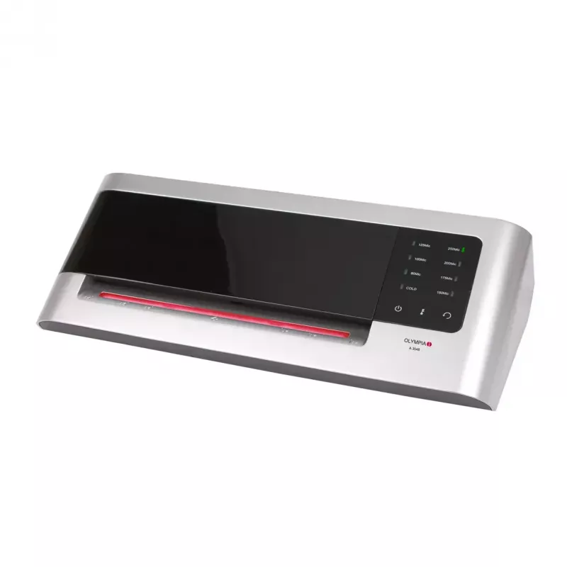 Šaltas laminatorius Olympia A 3048 680 mm/min Juodas Sidabrinis