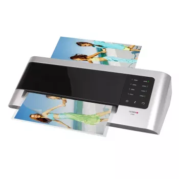 Šaltas laminatorius Olympia A 3048 680 mm/min Juodas Sidabrinis