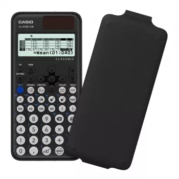 Mokslinis skaičiuotuvas Casio ClassWiz FX-87DE CW kišeninis 12 skaitmenų juodas