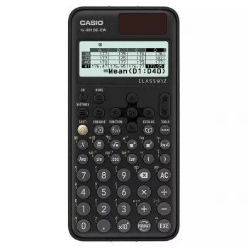 Mokslinis skaičiuotuvas Casio fx-991DE CW Kišeninis 12 Skaitmenų Juodas