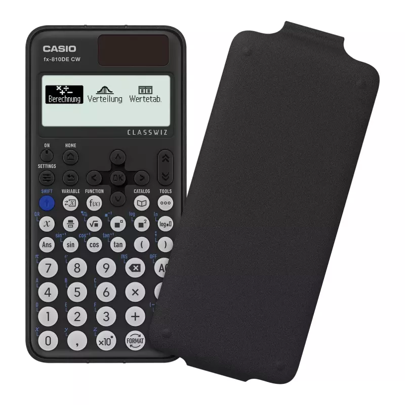 Mokslinis skaičiuotuvas Casio FX-810DE CX Kišeninis 12 skaitmenų Juodas