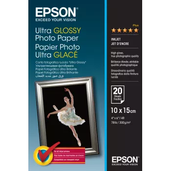 Epson Ultra Glossy foto popierius - 10x15 cm - 20 lapų