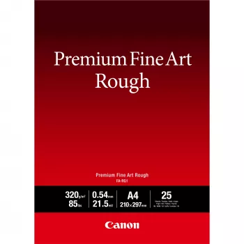 Canon FA-RG1 Premium Fine Art Rough Popierius, A4, 25 lapų
