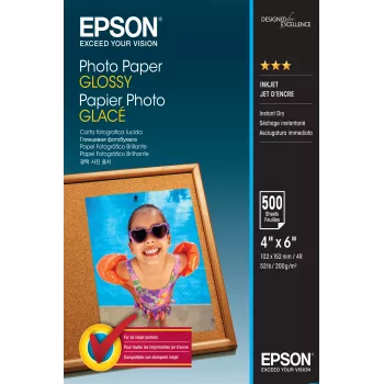 Epson blizgus nuotraukų popierius 10x15cm 500 lapų