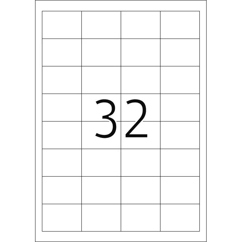 Lipnūs etikečių lapai HERMA Labels Premium A4 48,3x33,8 mm