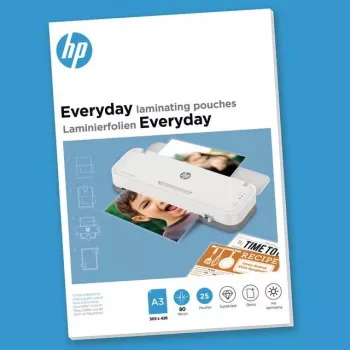 HP 9152 laminavimo kišenės A3, 25 vnt.