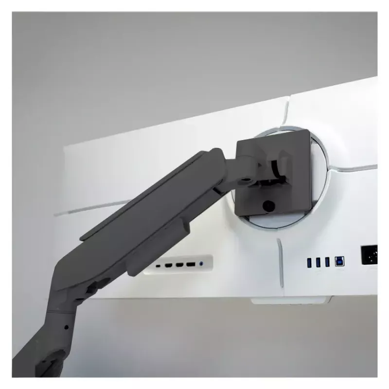 Monitoriaus laikiklis LC-Power LC-EQ-A49B 124,5 cm Juodas Gnybtas 20 kg
