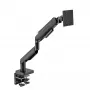 Monitoriaus laikiklis LC-Power LC-EQ-A49B 124,5 cm Juodas Gnybtas 20 kg