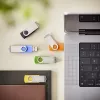 INTENSO Office Line USB atmintukų multipack 5×64 GB, USB-A, USB 3.2 Gen 1, sukamas, įvairiaspalvis