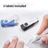INTENSO Office Line USB atmintukų multipack 5×64 GB, USB-A, USB 3.2 Gen 1, sukamas, įvairiaspalvis