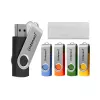 INTENSO Office Line USB atmintukų multipack 5×64 GB, USB-A, USB 3.2 Gen 1, sukamas, įvairiaspalvis