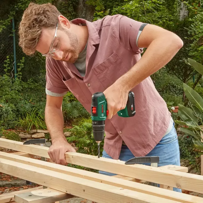 Bosch EasyImpact 18V-40 belaidis gręžtuvas 1630 RPM juodas/žalias