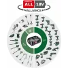 Bosch EasyImpact 18V-40 belaidis gręžtuvas 1630 RPM juodas/žalias