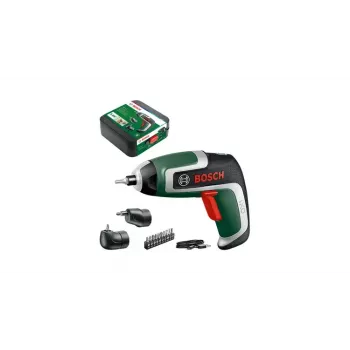 Atsuktuvas Bosch IXO 7 235 RPM su pistoletine rankena ir magnetiniu antgalių laikikliu