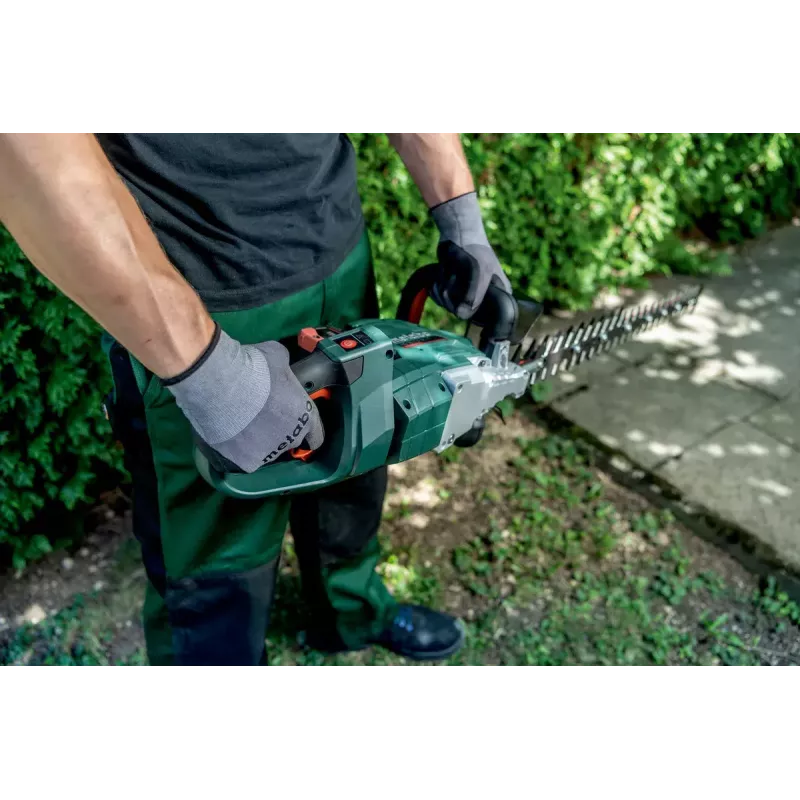 Metabo HS 18 LTX BL 75 vieno peilio akumuliatorinės gyvatvorės žirklės 4,4 kg 18 V