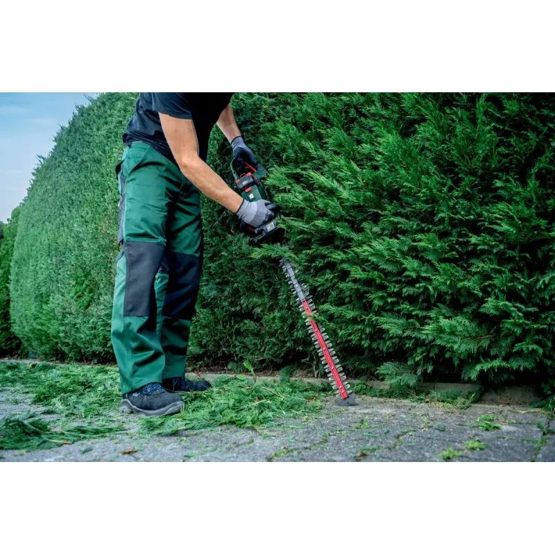 Metabo HS 18 LTX BL 75 vieno peilio akumuliatorinės gyvatvorės žirklės 4,4 kg 18 V
