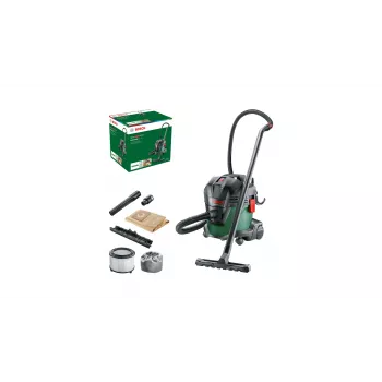 Bosch UniversalVac 15, juodas/žalias, 15 L, 1000 W