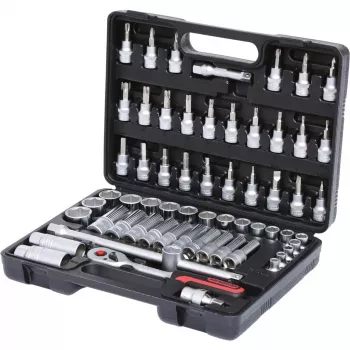 KS Tools 911.0661 veržliarakčių komplektas 61 vnt., 3/8 inch pavara