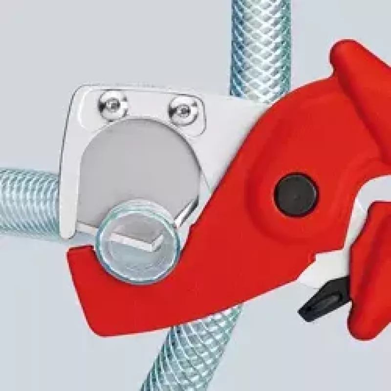 Knipex PlastiCut vamzdžių žirklės 185 mm (90 20 185)