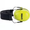 Uvex K20 hi-viz ausinės su galvos juosta, geltonos, 2630021