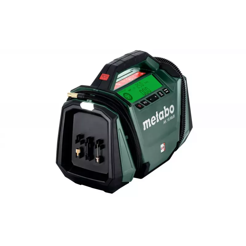 Oro kompresorius Metabo AK 18 MULTI 16 l/min 11 bar su akumuliatoriumi