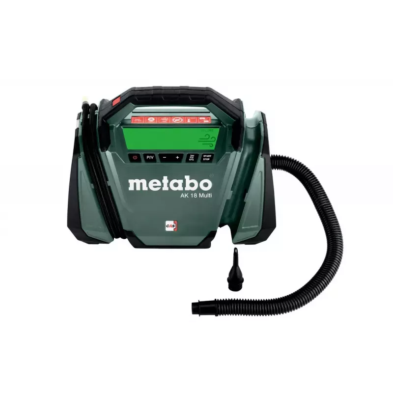Oro kompresorius Metabo AK 18 MULTI 16 l/min 11 bar su akumuliatoriumi
