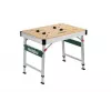 Stalas lauko darbams Metabo MWB 100 smėlio spalvos metalinis stačiakampis 710 mm plotis