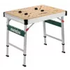 Stalas lauko darbams Metabo MWB 100 smėlio spalvos metalinis stačiakampis 710 mm plotis