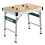 Stalas lauko darbams Metabo MWB 100 smėlio spalvos metalinis stačiakampis 710 mm plotis