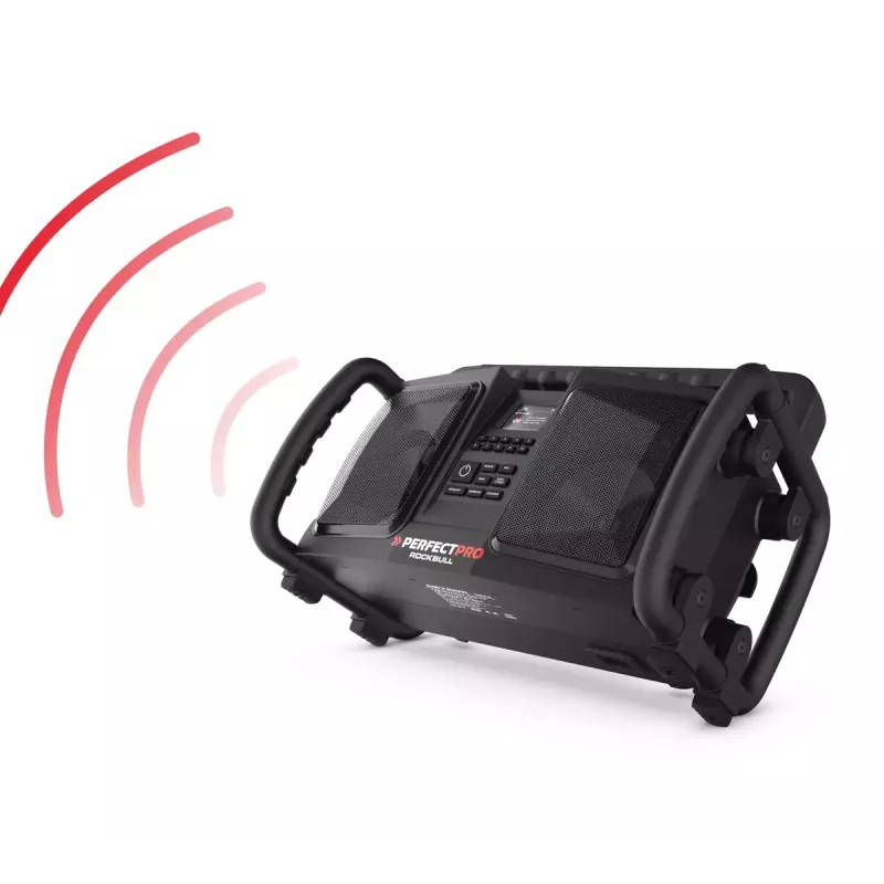 Nešiojamas radijas PerfectPro ROCKBULL DAB+ FM 50W 20h baterija