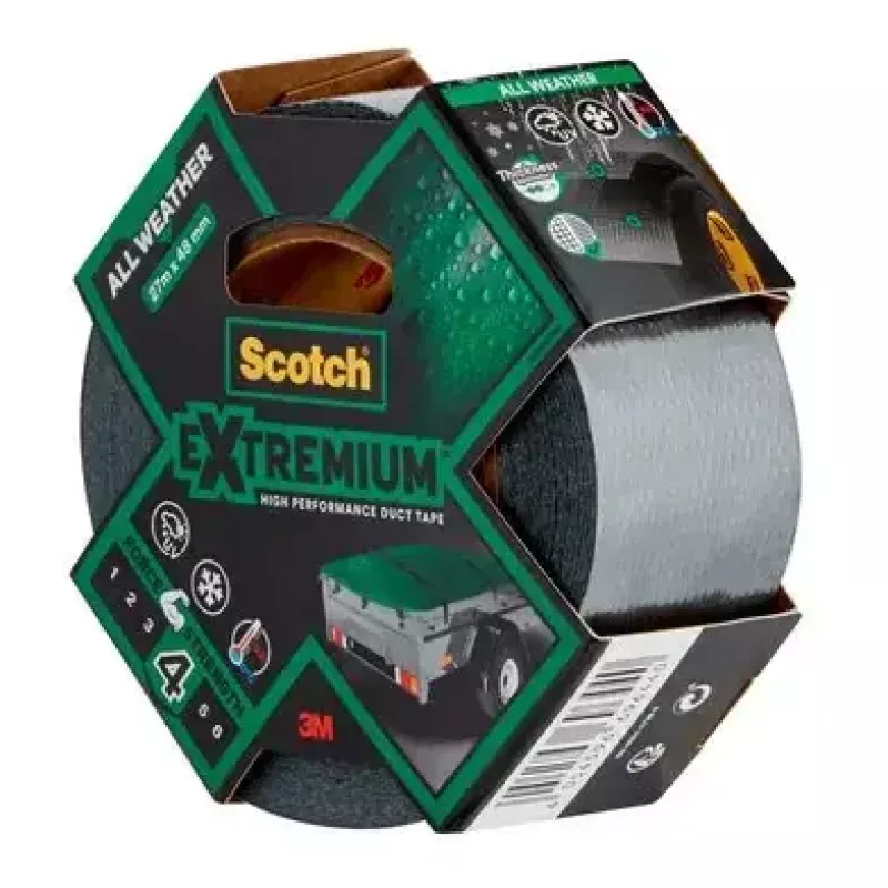 3M Extremium juosta pilka 27,4 m rišimui ir remontui, vandeniui atspari